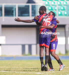 Akoto celebrates with Alidu