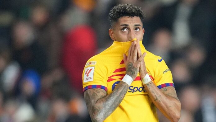 Barcelona winger, Raphinha