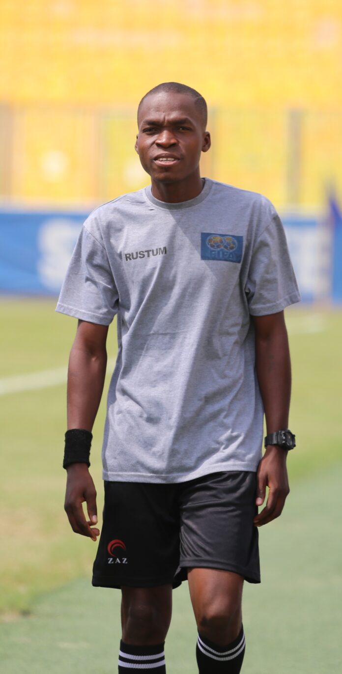 Referee Rustum Senorgbe