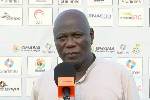 Hearts of Oak head coach, Aboubakar Outarra