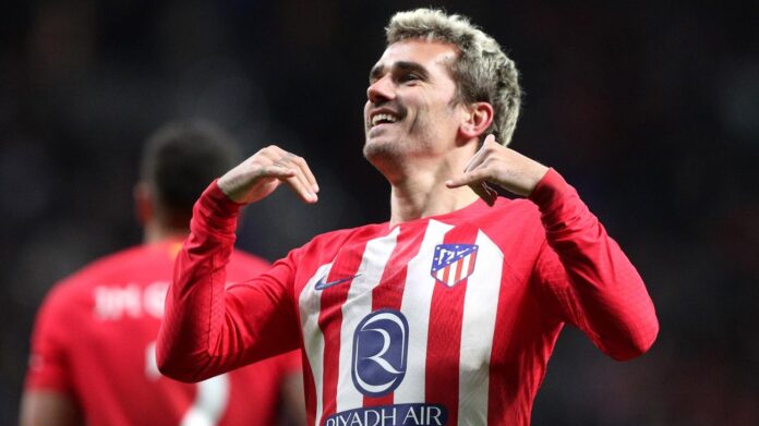 Griezmann brace powers Atletico Madrid to 10th straight win