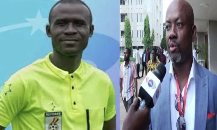 Hanson Anim Addo Samuel Allegations maxwell hasnon referee